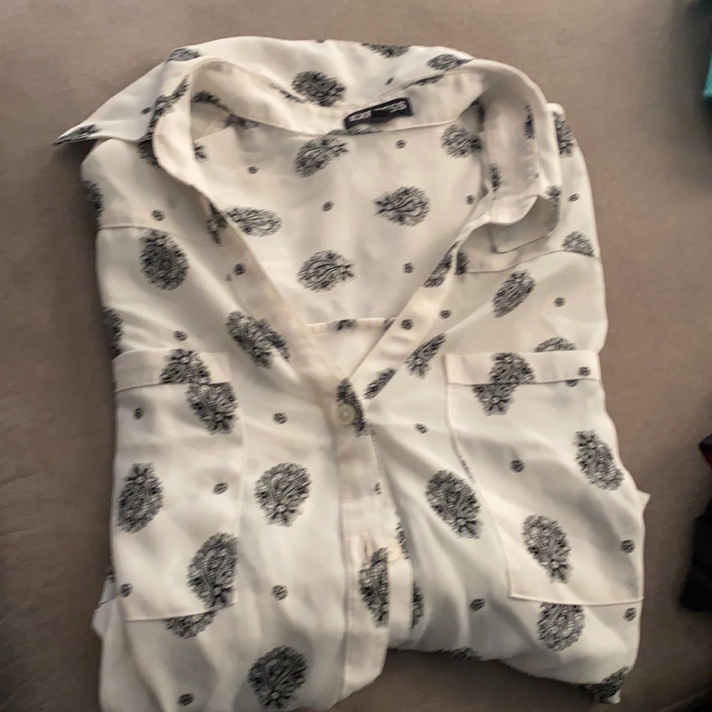 Long sleeve blouse